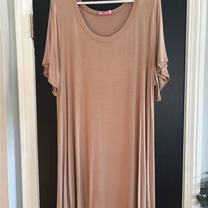 Pink Lily brownish/maueve Tshirt Dress